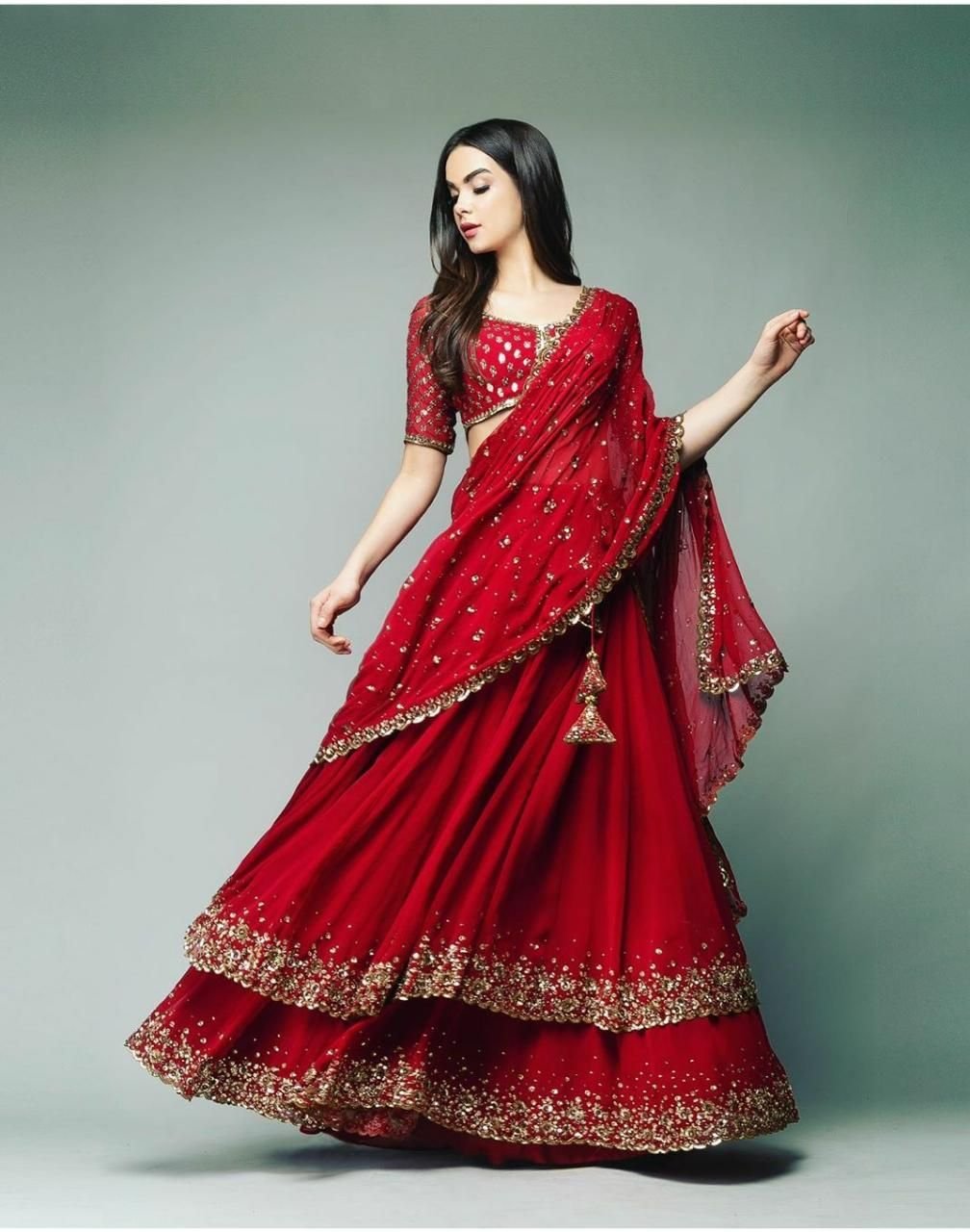 Women Pakistani Wedding Designer Indian New Party wear Christmas Lehenga  Choli | eBay