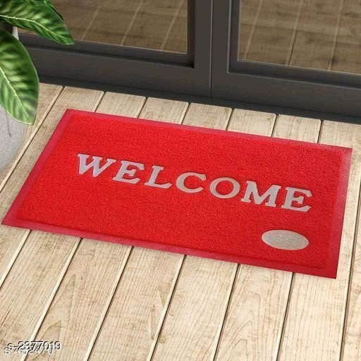 Elite Trendy Pvc Printed Door Mats Akshashopie