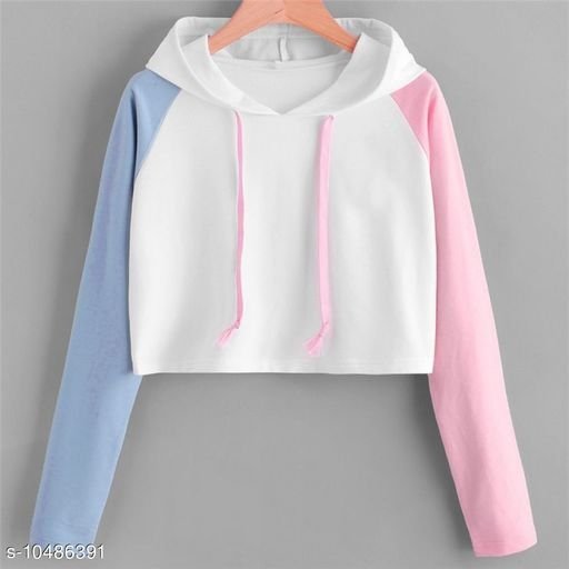 Buy Good Quality of Pink white blue Stylish Sweatshirts and